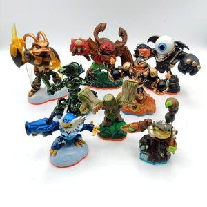 Activision Skylanders Lot of 8 Figures Giants Swap Force Trap Team Imaginators